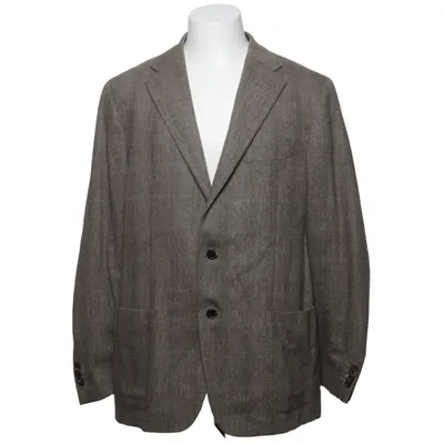 Blazer (Gray, Blue) from Corneliani Acetate, Cashmere, Viscose, Wool