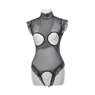 Underklädesbody (Svart) från Arjen Kroos