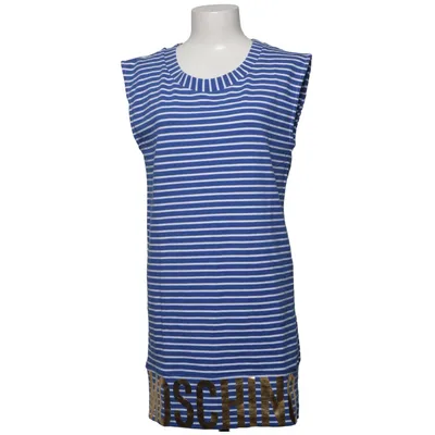 Jurk (Blauw, Wit) van Moschino Swim Katoen, Elastaan
