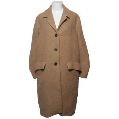 Frakke (Beige) fra COS Alpacauld, Viscose
