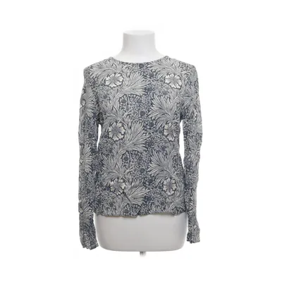 Bluse (Blå, Hvid) fra Morris & Co x H&M Viscose