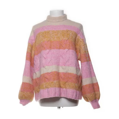 Sweater (Pink, Beige, Orange) fra YAS Akryl, Alpacauld, Elastan, Polyamid, Polyester