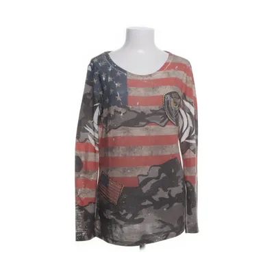 Long sleeve T-shirt (Brown, Multicolored) from Lindsay Moda