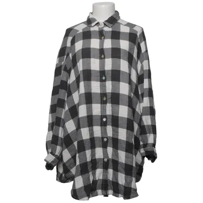Flannel shirt (Gray, White) from Label of Soul Cotton