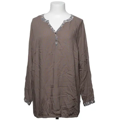 Blus (Grå, Brun, Vit) från Adia Viskos