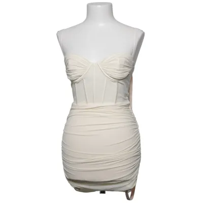 Cocktailkleid (Weiß) von Oh Polly Elasthan, Polyamid, Polyester