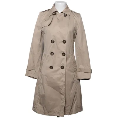 Trench coat (Beige) from Massimo Dutti Woman Cotton, Polyester, Viscose
