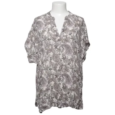 Top (White, Multicolored) from Fransa Viscose