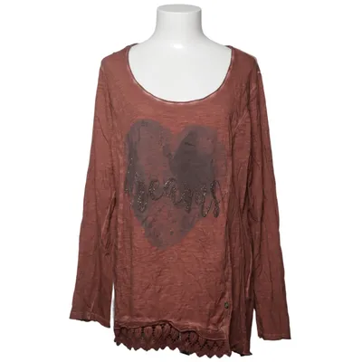 Tunic (Brown) from Tredy Cotton, Viscose