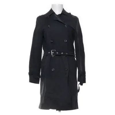 Trench coat (Gray) from Blaumax Cotton, Polyurethane
