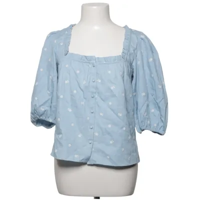 Blouse (Blauw) van Sézane Katoen, Polyester