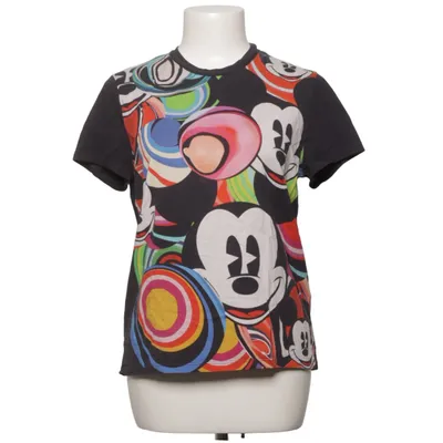 T-shirt (Zwart, Meerkleurig) van Desigual Katoen