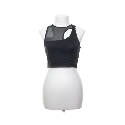 Crop top (Svart) från Pull & Bear Elastan, Polyester