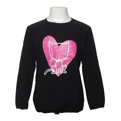 Sweatshirt (Black, Pink) from Me&i Cotton, Elastane