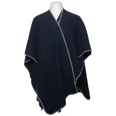 Poncho (Blauw) van Kosta Linnewäfveri