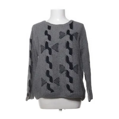 Pull-over (Gris, Noir) de Pablo Gerard Darel Angora, Cachemire, Coton, Polyamide, Viscose