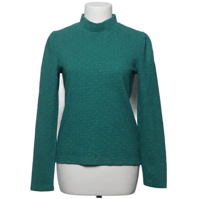 Pul à col roulé (Vert) de Saint + Sofia Élasthane, Coton biologique, Polyester recyclé