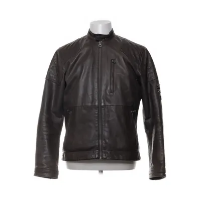 Läderjacka (Grå) från Pepe Jeans London Skinn, Polyester