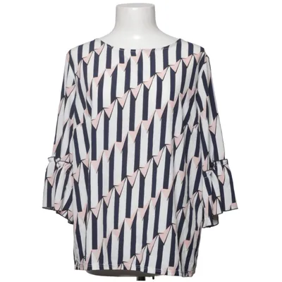 Blouse (Blue, White, Pink) from Peter Elastane, Polyester
