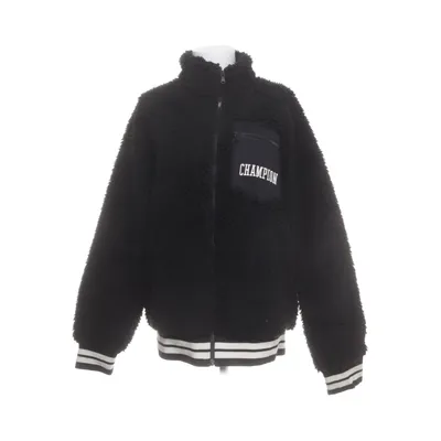 Fleece jas (Zwart) van Champion Katoen, Elastaan, Polyester