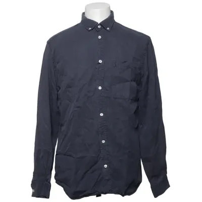Buttondownskjorte (Blå) fra Woodbird Tencel