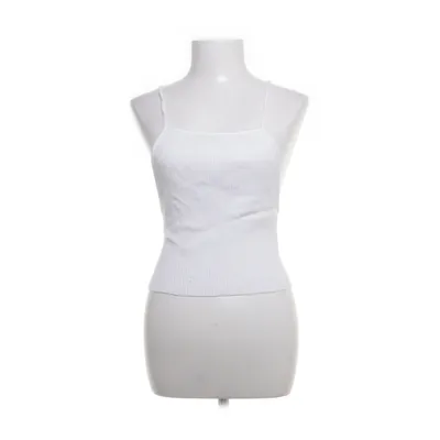 Crop top (Vit) från Zara Knit Polyamid, Viskos