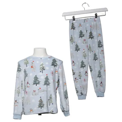 Pajamas (Blue, Multicolored) from Primark Cares Elastane, Polyester