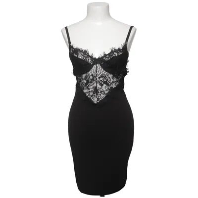 Jurk (Zwart) van Fashion Nova Elastaan, Polyester