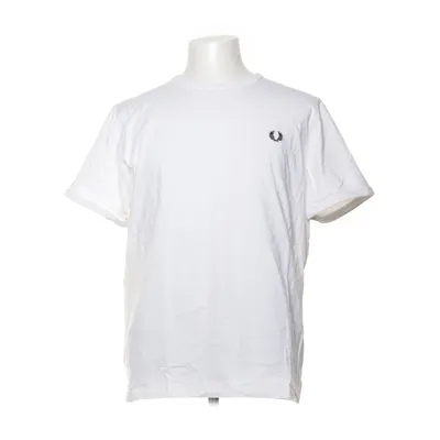 T-shirt (Vit) från Fred Perry Bomull, Elastan