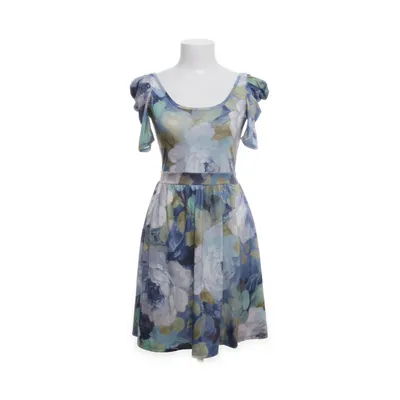 Jurk (Blauw, Meerkleurig) van Oasis Elastaan, Polyester