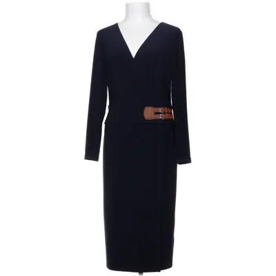 Maxikjole (Blå) fra Lauren Ralph Lauren Elastan, Polyester
