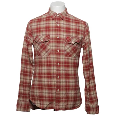 Chemise (Rouge, Beige) de Jaggy Coton