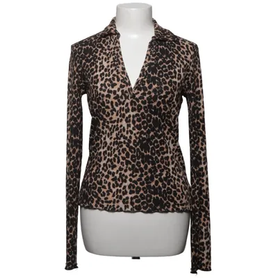 Blouse portefeuille (Marron, Noir) de Zara Trafaluc