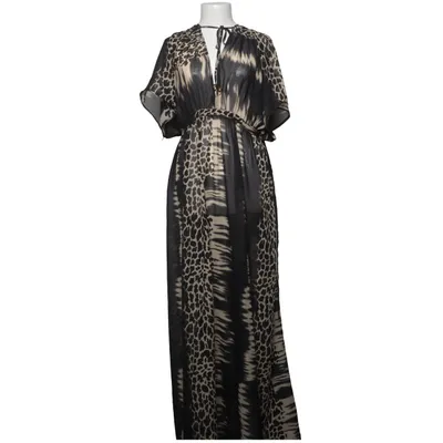 Maxikleid (Schwarz, Beige) von FAV Polyester