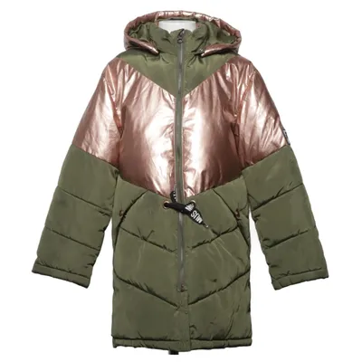Winter coat (Green, Gold) from Outerwear by Name It Polyester