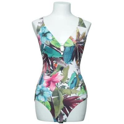 Badpak (Wit, Meerkleurig) van Sunflair Polyamide, Polyester, Polyurethaan