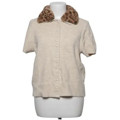 Cardigan (Beige) from Mos Mosh Acrylic, Polyester, Wool