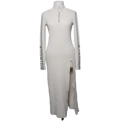 Rollkragenkleid (Weiß) von Pringle of Scotland x H&M Polyester, Polyamid, Viskose