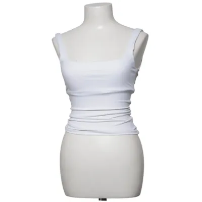 Tanktop  (Hvid) fra MKLifestyle Elastan, Polyester