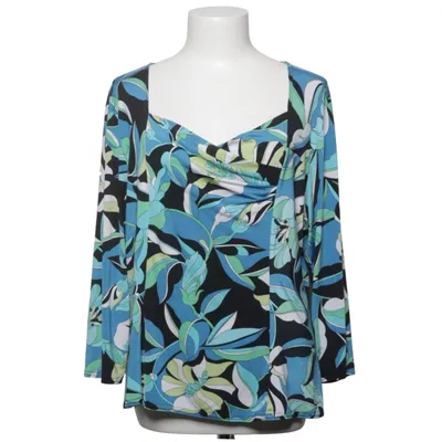 Topp (Blå, Grön, Svart) från Saloos Elastan, Polyester