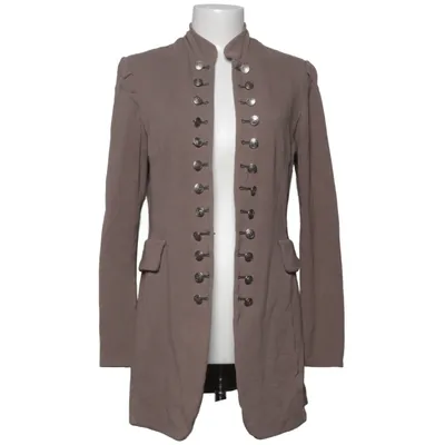 Blazer (Brown) from Chica London Elastane, Viscose