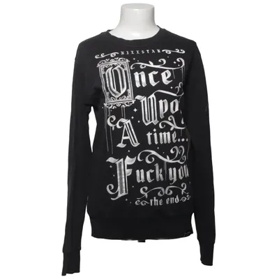 Sweatshirt (Sort, Hvid) fra Killstar Bomuld