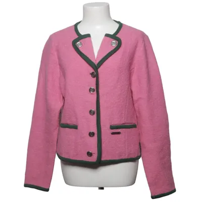 Strickjacke (Pink, Grün) von Hammerschmid Wolle
