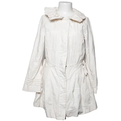 Coat (White) from Top Secret Cotton, Linen