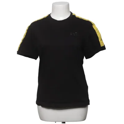 T-shirt (Zwart, Geel) van Emporio Armani Katoen