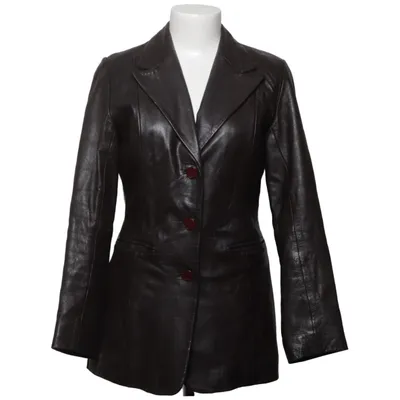 Blazer en cuir (Marron) de Roco Baroco Cuir, Polyester
