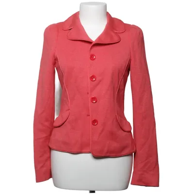 Blazer (Rouge) de Rena Lange Coton, Cupro, Laine