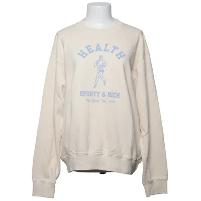Sweatshirt (Beige) van Sporty & Rich Katoen