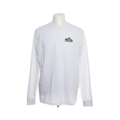 Långärmad t-shirt (Vit) från Patagonia Bomull, Polyester
