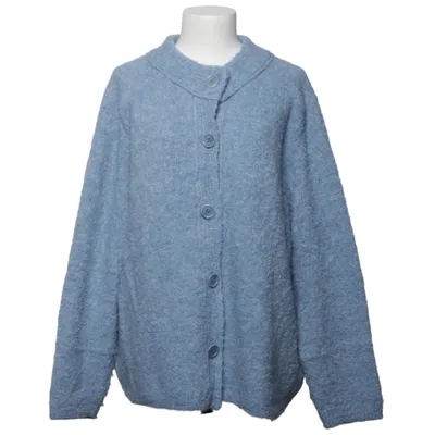 Cardigan (Blue) from Walbusch Alpaca wool, Merino wool, Polyamide